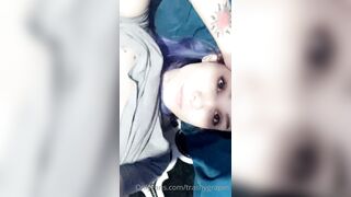 Christine (toxicbubblegum aka Saracnez aka trashygrapes) OnlyFans Leaks  Hot Chaos Girl Porn Video 29