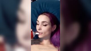Christine (toxicbubblegum aka Saracnez aka trashygrapes) OnlyFans Leaks  Hot Chaos Girl Porn Video 46