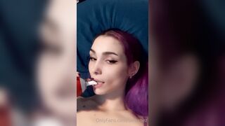 Christine (toxicbubblegum aka Saracnez aka trashygrapes) OnlyFans Leaks  Hot Chaos Girl Porn Video 46