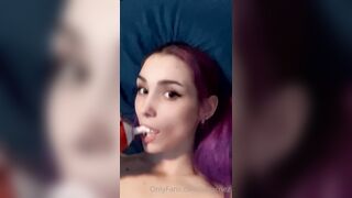 Christine (toxicbubblegum aka Saracnez aka trashygrapes) OnlyFans Leaks  Hot Chaos Girl Porn Video 46