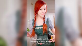 Olivewood (Olive Wood aka OliveWoodMFC) OnlyFans Leaks Red Head Slut is Horny Porn Video 93