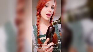 Olivewood (Olive Wood aka OliveWoodMFC) OnlyFans Leaks Red Head Slut is Horny Porn Video 93