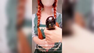 Olivewood (Olive Wood aka OliveWoodMFC) OnlyFans Leaks Red Head Slut is Horny Porn Video 93