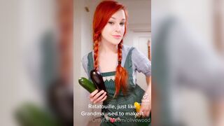 Olivewood (Olive Wood aka OliveWoodMFC) OnlyFans Leaks Red Head Slut is Horny Porn Video 93