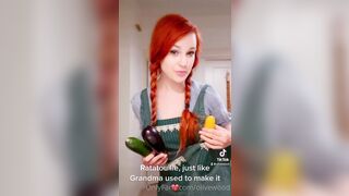 Olivewood (Olive Wood aka OliveWoodMFC) OnlyFans Leaks Red Head Slut is Horny Porn Video 93