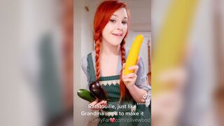 Olivewood (Olive Wood aka OliveWoodMFC) OnlyFans Leaks Red Head Slut is Horny Porn Video 93