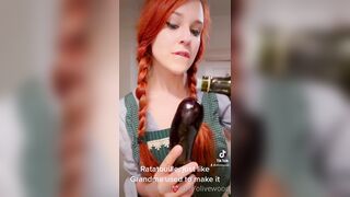 Olivewood (Olive Wood aka OliveWoodMFC) OnlyFans Leaks Red Head Slut is Horny Porn Video 93
