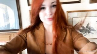 Olivewood (Olive Wood aka OliveWoodMFC) OnlyFans Leaks Red Head Slut is Horny Porn Video 455