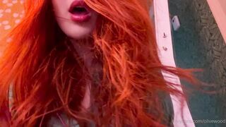 Olivewood (Olive Wood aka OliveWoodMFC) OnlyFans Leaks Red Head Slut is Horny Porn Video 158