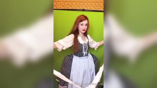 Olivewood (Olive Wood aka OliveWoodMFC) OnlyFans Leaks Red Head Slut is Horny Porn Video 193