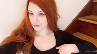 Olivewood (Olive Wood aka OliveWoodMFC) OnlyFans Leaks Red Head Slut is Horny Porn Video 377