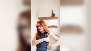 Olivewood (Olive Wood aka OliveWoodMFC) OnlyFans Leaks Red Head Slut is Horny Porn Video 338