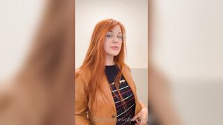 Olivewood (Olive Wood aka OliveWoodMFC) OnlyFans Leaks Red Head Slut is Horny Porn Video 107