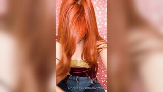 Olivewood (Olive Wood aka OliveWoodMFC) OnlyFans Leaks Red Head Slut is Horny Porn Video 392
