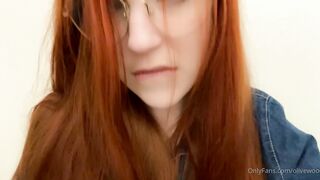 Olivewood (Olive Wood aka OliveWoodMFC) OnlyFans Leaks Red Head Slut is Horny Porn Video 106
