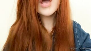 Olivewood (Olive Wood aka OliveWoodMFC) OnlyFans Leaks Red Head Slut is Horny Porn Video 106