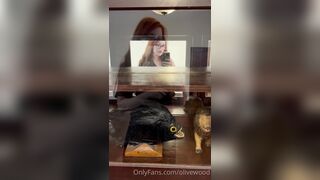 Olivewood (Olive Wood aka OliveWoodMFC) OnlyFans Leaks Red Head Slut is Horny Porn Video 347