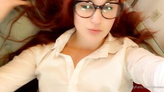 Olivewood (Olive Wood aka OliveWoodMFC) OnlyFans Leaks Red Head Slut is Horny Porn Video 631