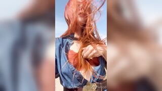 Olivewood (Olive Wood aka OliveWoodMFC) OnlyFans Leaks Red Head Slut is Horny Porn Video 116