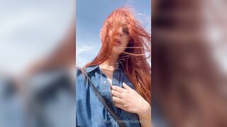 Olivewood (Olive Wood aka OliveWoodMFC) OnlyFans Leaks Red Head Slut is Horny Porn Video 116