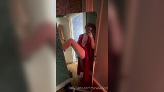Olivewood (Olive Wood aka OliveWoodMFC) OnlyFans Leaks Red Head Slut is Horny Porn Video 139