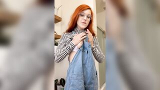 Olivewood (Olive Wood aka OliveWoodMFC) OnlyFans Leaks Red Head Slut is Horny Porn Video 92