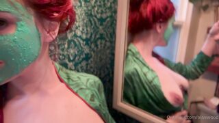 Olivewood (Olive Wood aka OliveWoodMFC) OnlyFans Leaks Red Head Slut is Horny Porn Video 141