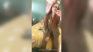 Olivewood (Olive Wood aka OliveWoodMFC) OnlyFans Leaks Red Head Slut is Horny Porn Video 583