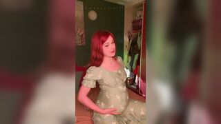 Olivewood (Olive Wood aka OliveWoodMFC) OnlyFans Leaks Red Head Slut is Horny Porn Video 342