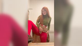 Olivewood (Olive Wood aka OliveWoodMFC) OnlyFans Leaks Red Head Slut is Horny Porn Video 120