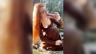 Olivewood (Olive Wood aka OliveWoodMFC) OnlyFans Leaks Red Head Slut is Horny Porn Video 46