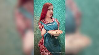 Olivewood (Olive Wood aka OliveWoodMFC) OnlyFans Leaks Red Head Slut is Horny Porn Video 43