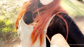 Olivewood (Olive Wood aka OliveWoodMFC) OnlyFans Leaks Red Head Slut is Horny Porn Video 534