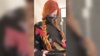 Olivewood (Olive Wood aka OliveWoodMFC) OnlyFans Leaks Red Head Slut is Horny Porn Video 511