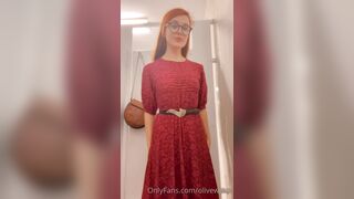 Olivewood (Olive Wood aka OliveWoodMFC) OnlyFans Leaks Red Head Slut is Horny Porn Video 11