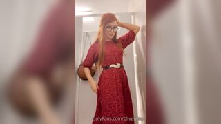 Olivewood (Olive Wood aka OliveWoodMFC) OnlyFans Leaks Red Head Slut is Horny Porn Video 11