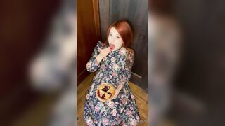 Olivewood (Olive Wood aka OliveWoodMFC) OnlyFans Leaks Red Head Slut is Horny Porn Video 40