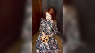 Olivewood (Olive Wood aka OliveWoodMFC) OnlyFans Leaks Red Head Slut is Horny Porn Video 40