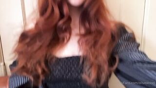 Olivewood (Olive Wood aka OliveWoodMFC) OnlyFans Leaks Red Head Slut is Horny Porn Video 91