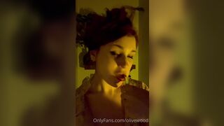 Olivewood (Olive Wood aka OliveWoodMFC) OnlyFans Leaks Red Head Slut is Horny Porn Video 34