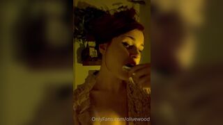 Olivewood (Olive Wood aka OliveWoodMFC) OnlyFans Leaks Red Head Slut is Horny Porn Video 34