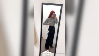 Olivewood (Olive Wood aka OliveWoodMFC) OnlyFans Leaks Red Head Slut is Horny Porn Video 335