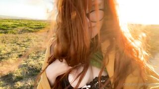 Olivewood (Olive Wood aka OliveWoodMFC) OnlyFans Leaks Red Head Slut is Horny Porn Video 521