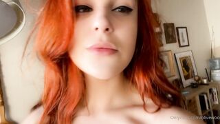 Olivewood (Olive Wood aka OliveWoodMFC) OnlyFans Leaks Red Head Slut is Horny Porn Video 465