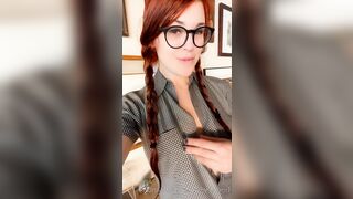 Olivewood (Olive Wood aka OliveWoodMFC) OnlyFans Leaks Red Head Slut is Horny Porn Video 468