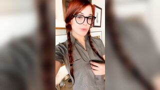 Olivewood (Olive Wood aka OliveWoodMFC) OnlyFans Leaks Red Head Slut is Horny Porn Video 468