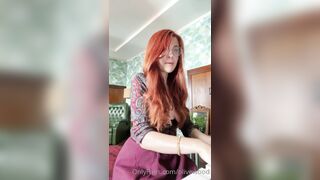 Olivewood (Olive Wood aka OliveWoodMFC) OnlyFans Leaks Red Head Slut is Horny Porn Video 201