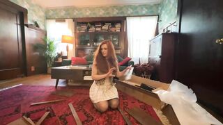 Olivewood (Olive Wood aka OliveWoodMFC) OnlyFans Leaks Red Head Slut is Horny Porn Video 6