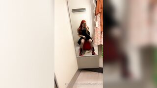 Olivewood (Olive Wood aka OliveWoodMFC) OnlyFans Leaks Red Head Slut is Horny Porn Video 316