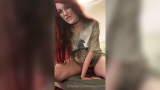 Olivewood (Olive Wood aka OliveWoodMFC) OnlyFans Leaks Red Head Slut is Horny Porn Video 634